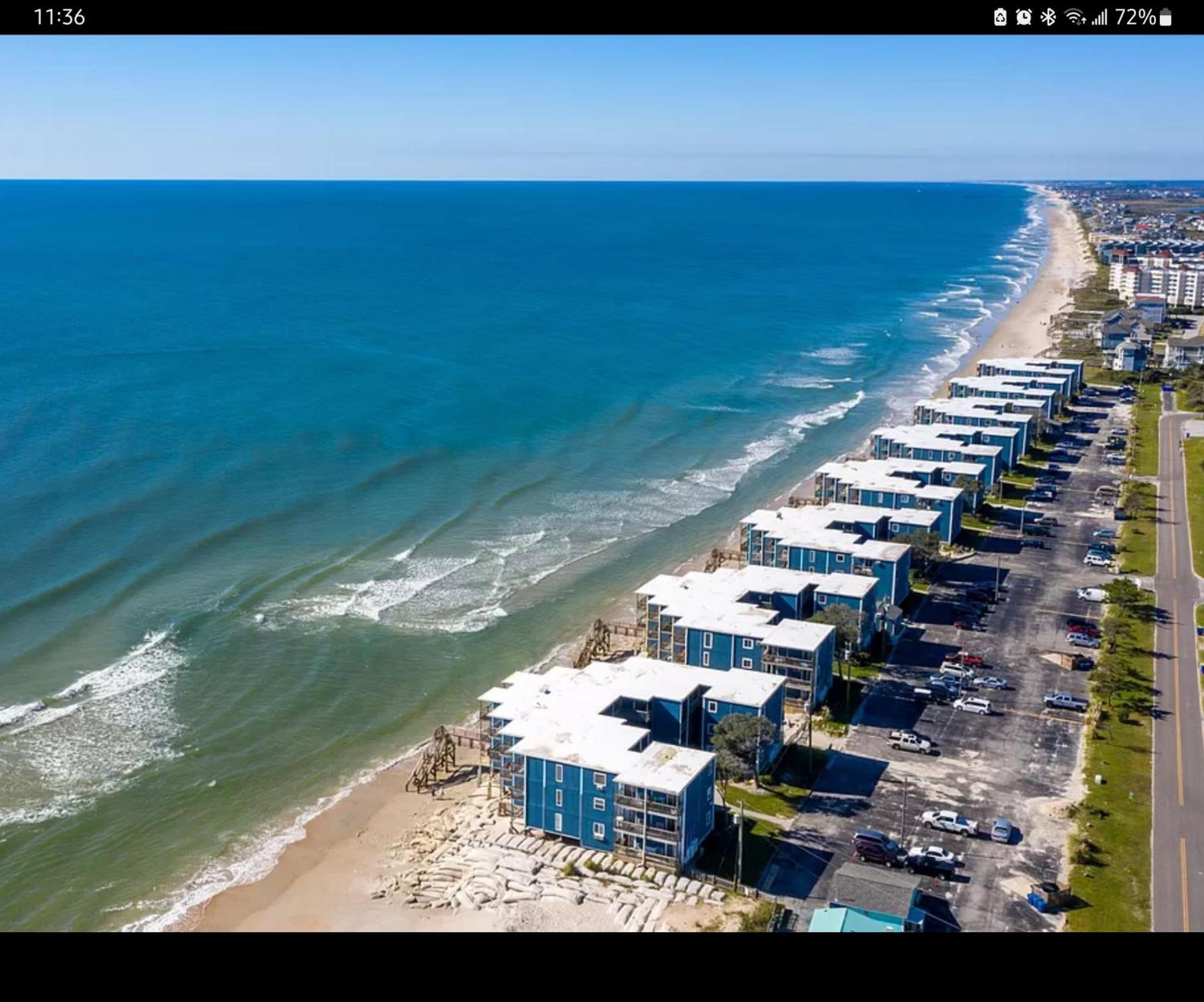 Ocean Front Condo Paradise 168 North Topsail Beach Exterior foto