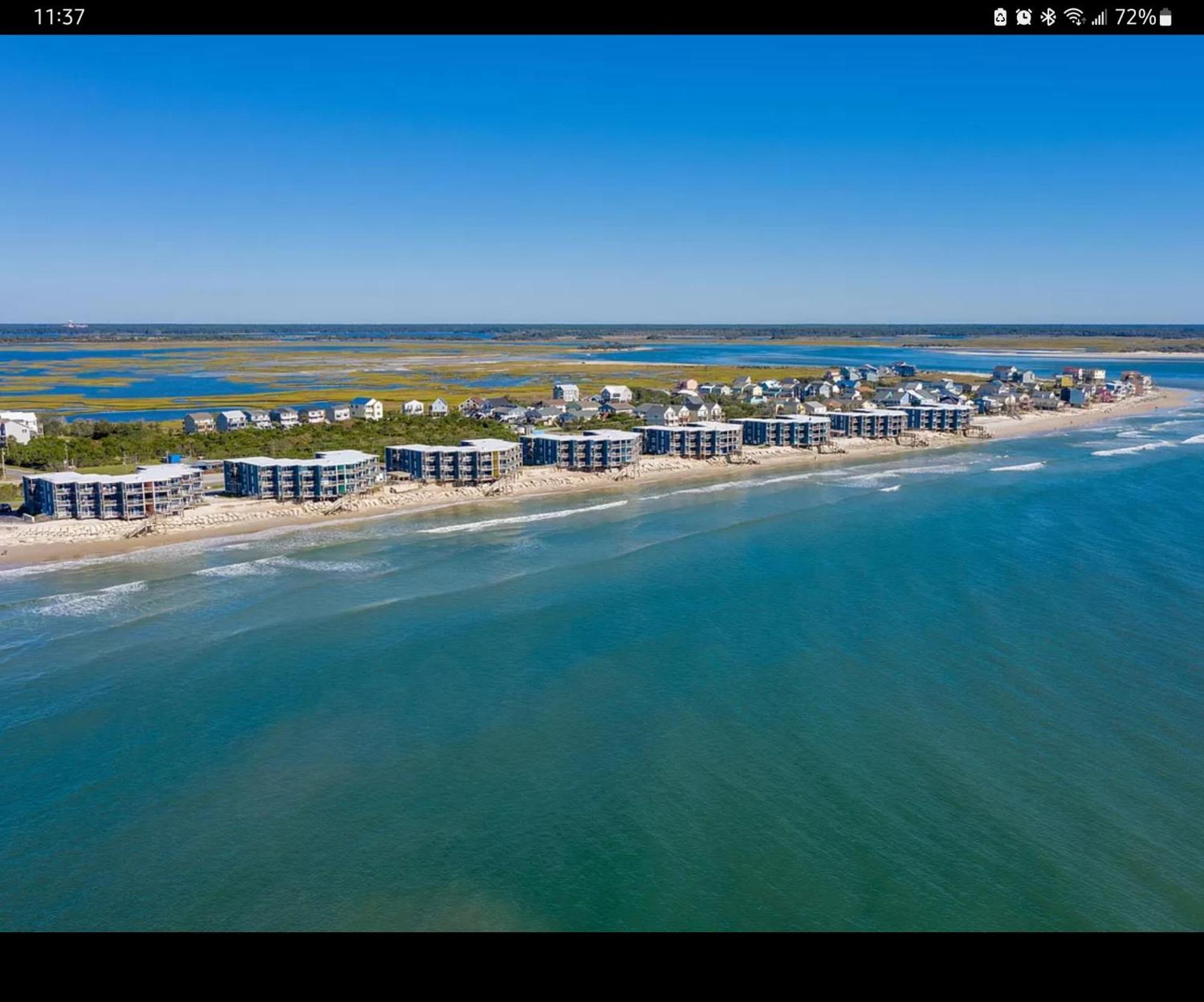 Ocean Front Condo Paradise 168 North Topsail Beach Exterior foto