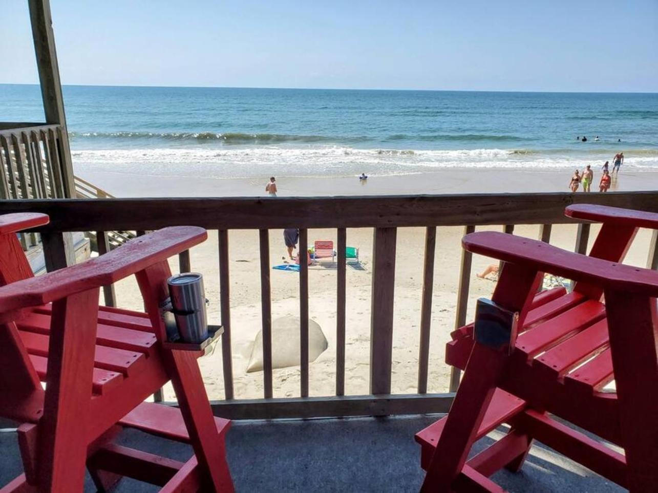 Ocean Front Condo Paradise 168 North Topsail Beach Exterior foto
